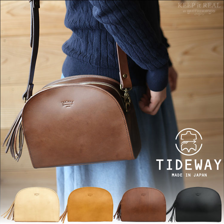 ハーフムーン バッグ, 革, 日本製, ショルダー