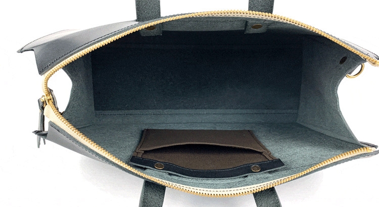 大容量 床革 スエード インナー