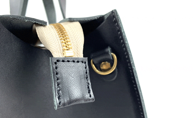 ファスナー エンド ミシン 縫 革