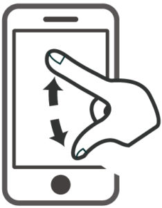 スマホ拡大 イメージ