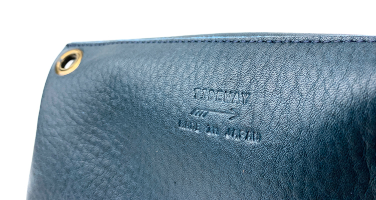 日本製 革 ポシェット バッグ