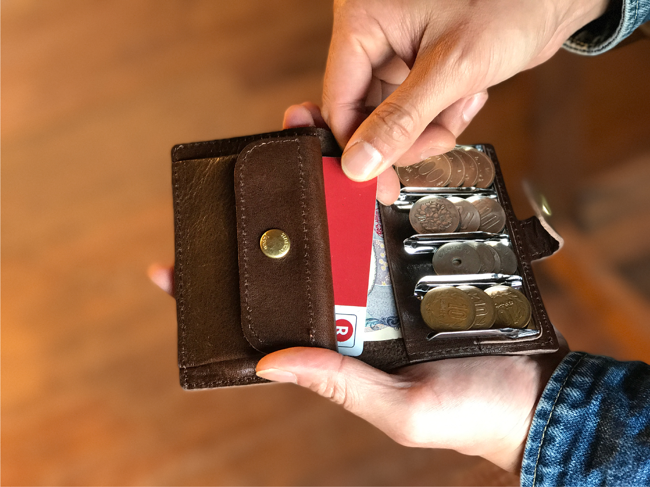 カード 小さい 財布, コインキャッチャー カード,