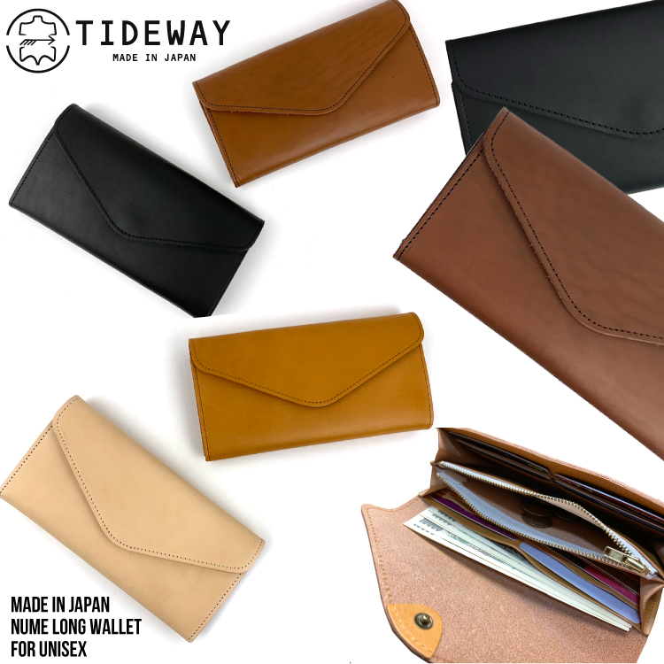 タイドウェイ ヌメ ロングウォレット TIDEWAY NUME LONG WALLET 本革 レザー
