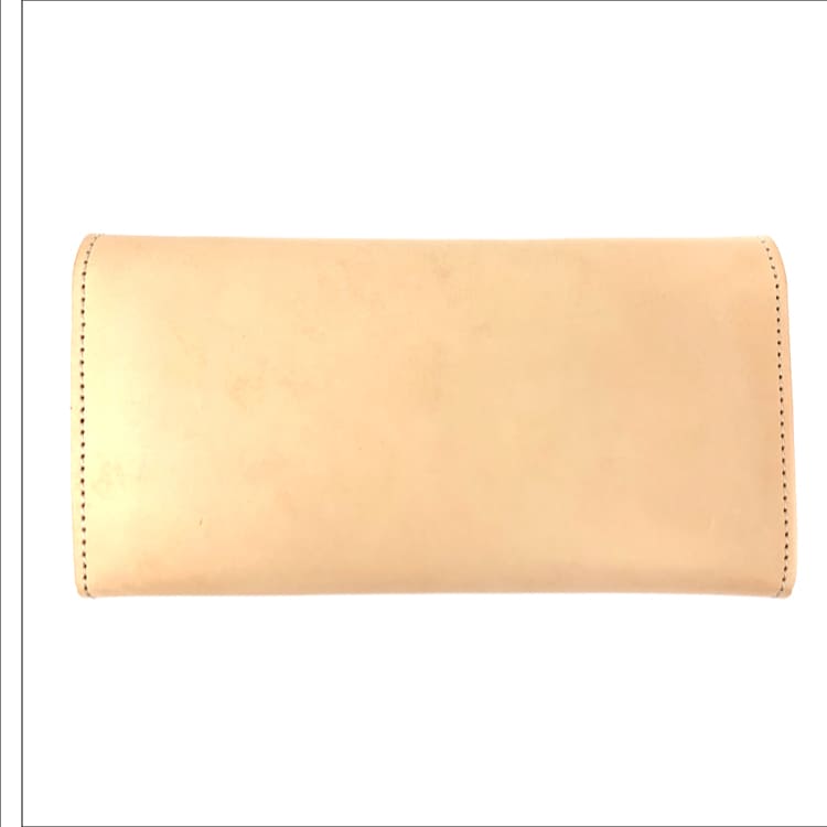 男女兼用シンプルなヌメ革財布 TIDEWAY NUME LONG WALLET タイドウェイ